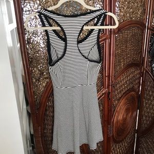 One Clothing LA - Knit stripped mini dress